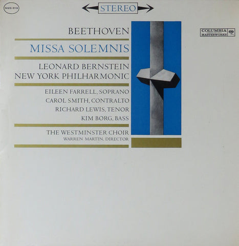 Bernstein: Beethoven Missa Solemnis - Columbia M2S 619 (2LP set)