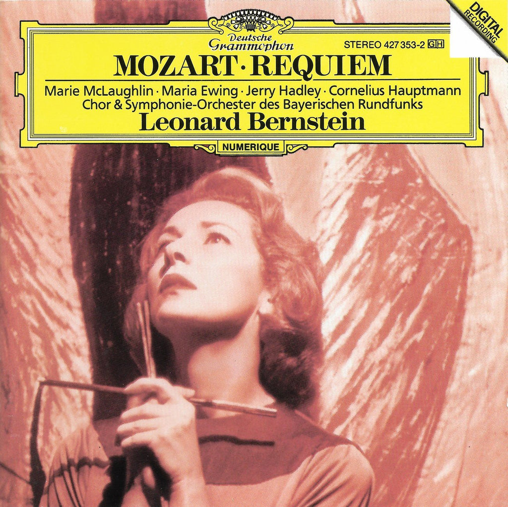 Bernstein/Bavarian RSO: Mozart Requiem K. 626 (live) - DG 427 353-2