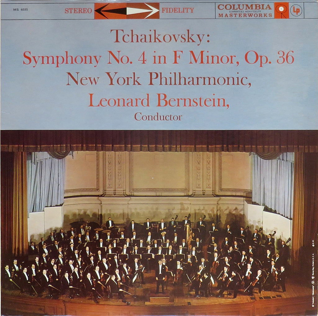 Bernstein/NYPO: Tchaikovsky Symphony No. 4 - Columbia MS 6035