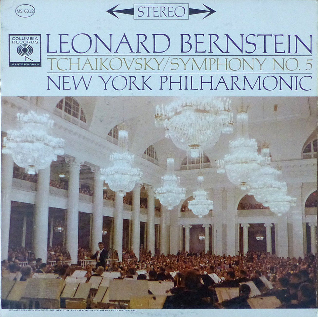 Bernstein/NYPO: Tchaikovsky Symphony No. 5 Op. 64 - Columbia MS 6312
