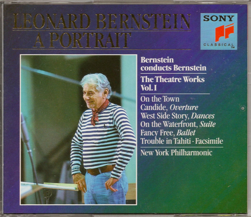 CD - Bernstein: Theater Works (West Side Story, Candide, Etc.) - Sony SM3K 47154 (3CD Set)