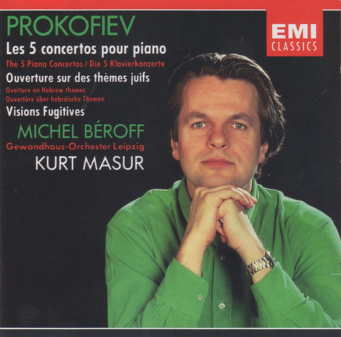 Beroff: Prokofiev 5 Piano Concertos, etc. - EMI 5 69452 2 (2CD set)