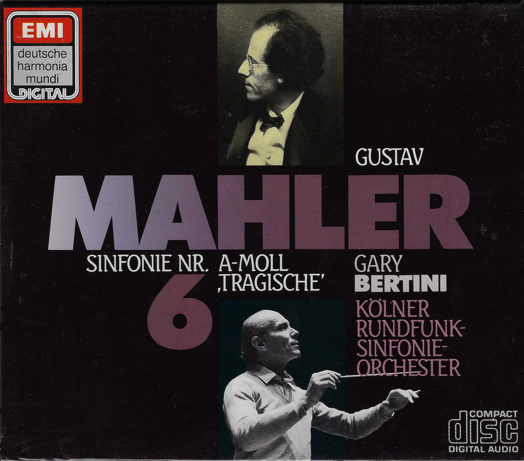 Bertini: Mahler Symphony No. 6 - EMI/DHM CDS 7 47592 8 (2CD set, sealed)
