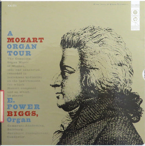 Biggs: Mozart Organ Tour (complete organ music) - Columbia K3L-231 (3LP set)