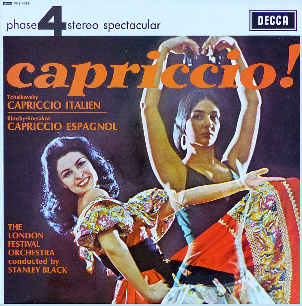 Black: Capriccio Italien & Capriccio Espagnol - Decca PFS 4055