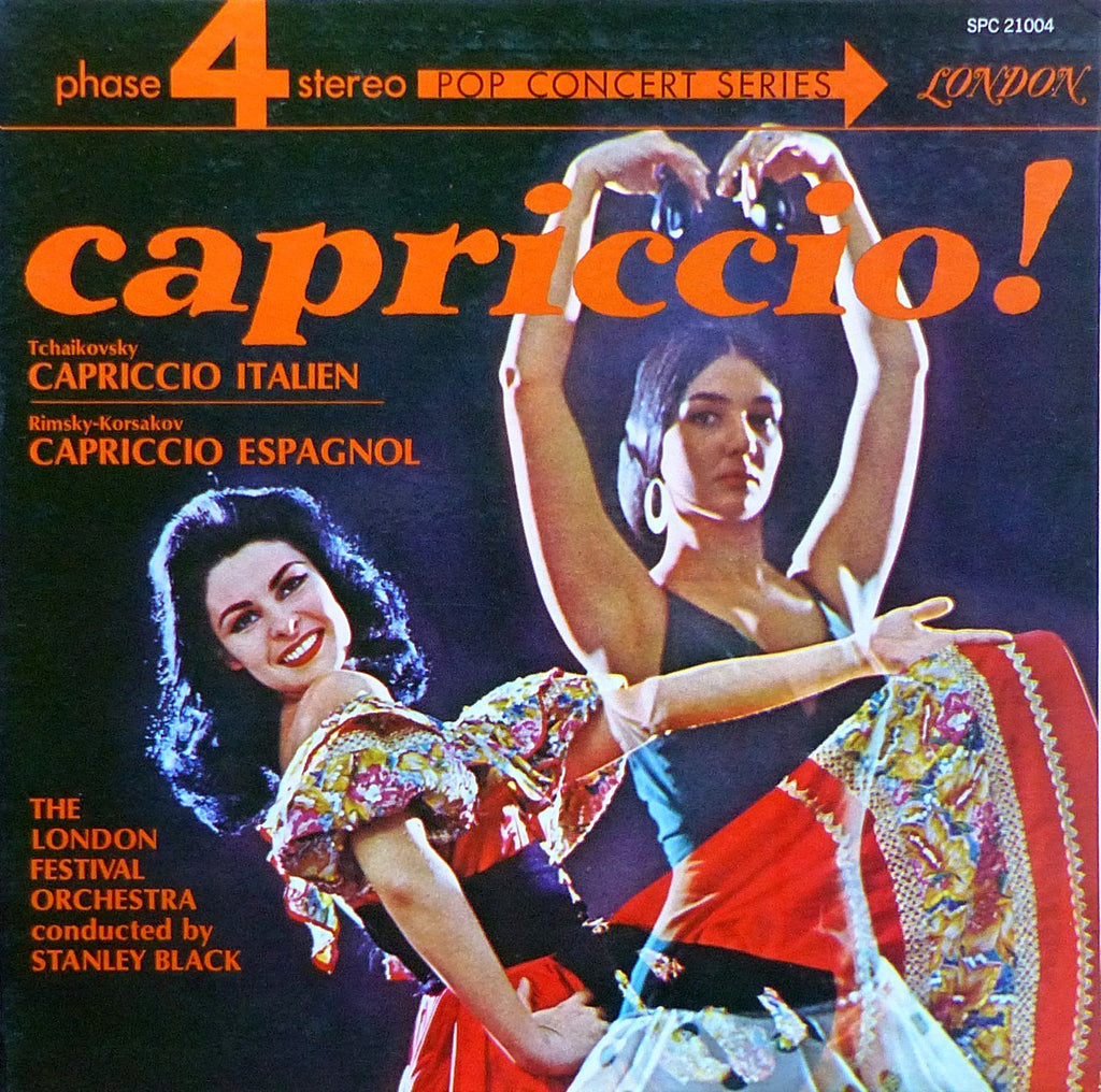 Black/LSO: Capriccio Italien + Capriccio Espagnol - Decca SPC 21004