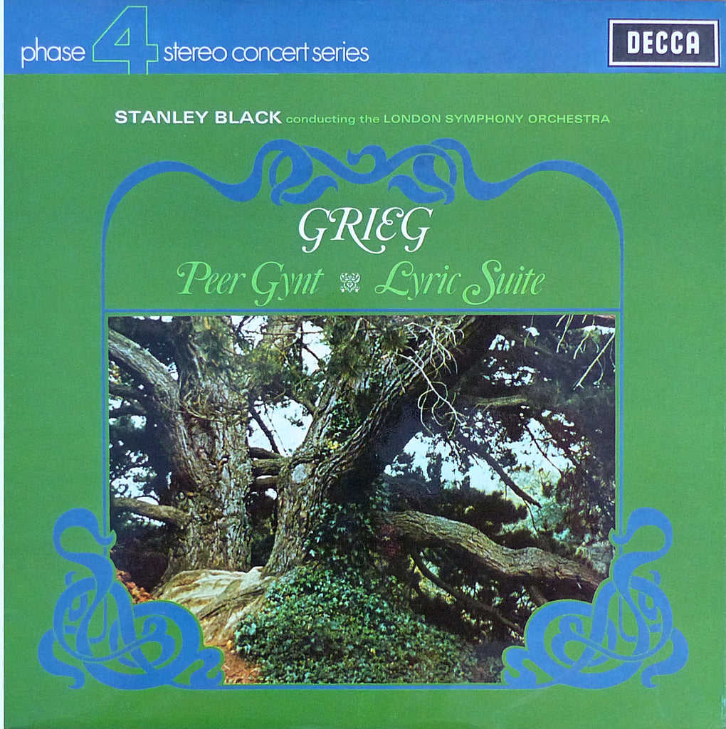 Black: Grieg Peer Gynt Suite No. 1 + Lyric Suite - Decca PFS 4206