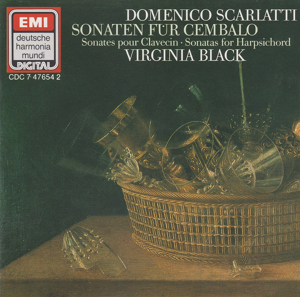 Virginia Black: Domenico Scarlatti 15 Sonatas - EMI CDC 7 47654 2