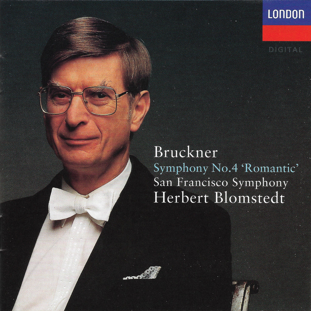 Blomstedt: Bruckner Symphony No. 4 - London 443 327-2 (cut-out)
