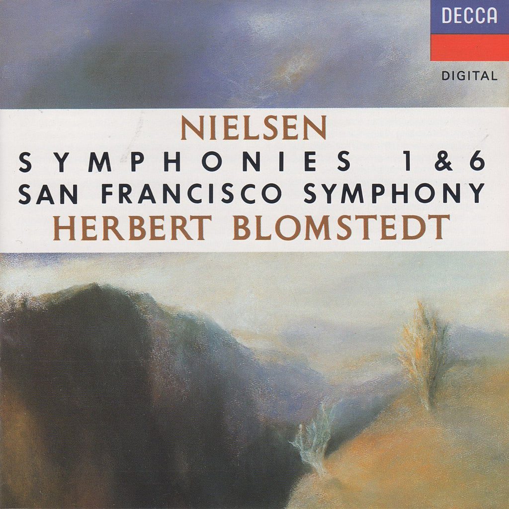 Blomstedt/SFSO: Nielsen Symphonies Nos. 1 & 6 - Decca 425 607-2