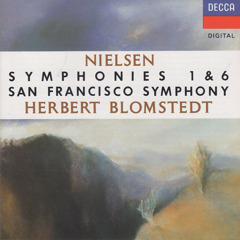 Blomstedt/SFSO: Nielsen Symphonies Nos. 1 & 6 - Decca 425 607-2