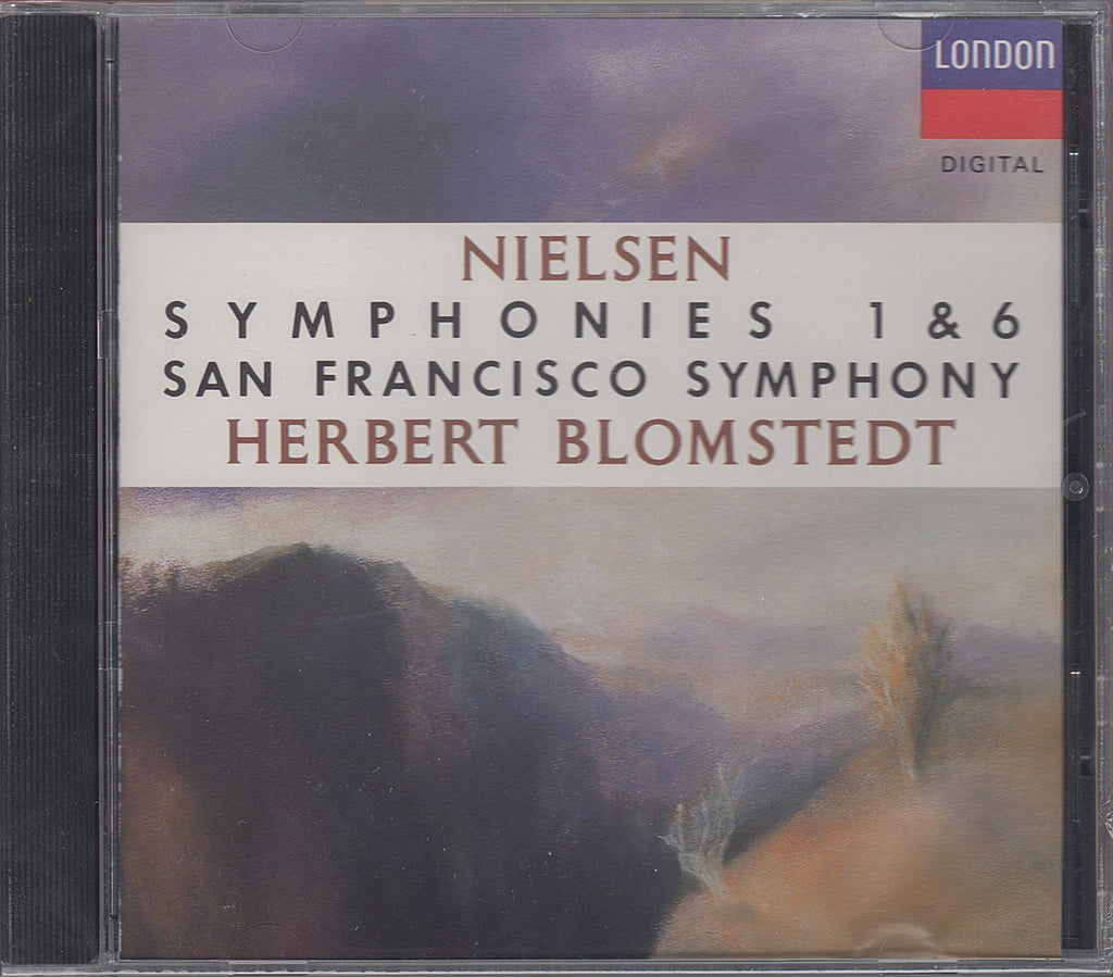 Blomstedt: Nielsen Symphonies Nos. 1 & 6 - London 425 607-2 (sealed)