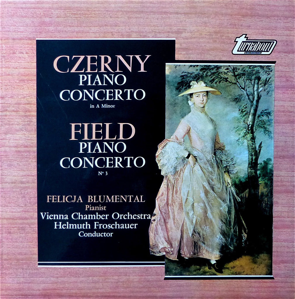 LP - Blumental: Czerny & Field Piano Concertos - Vox Turnabout TV 34389S