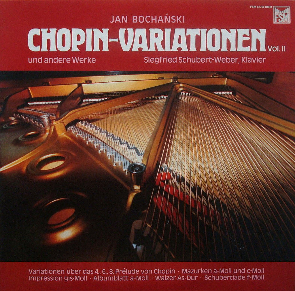LP - Bauer: Bochanski Chopin Variations Vol. II - FSM 53758 EB