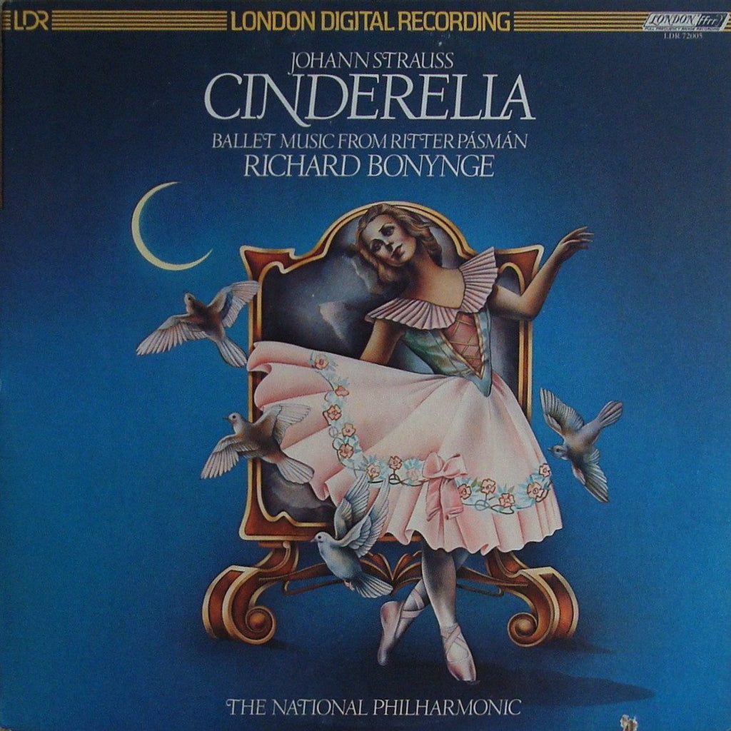 LP - Bonynge: Johann Strauss Cinderella (Ballet Music) - London LDR 72005 (DDD, 2LP Set)