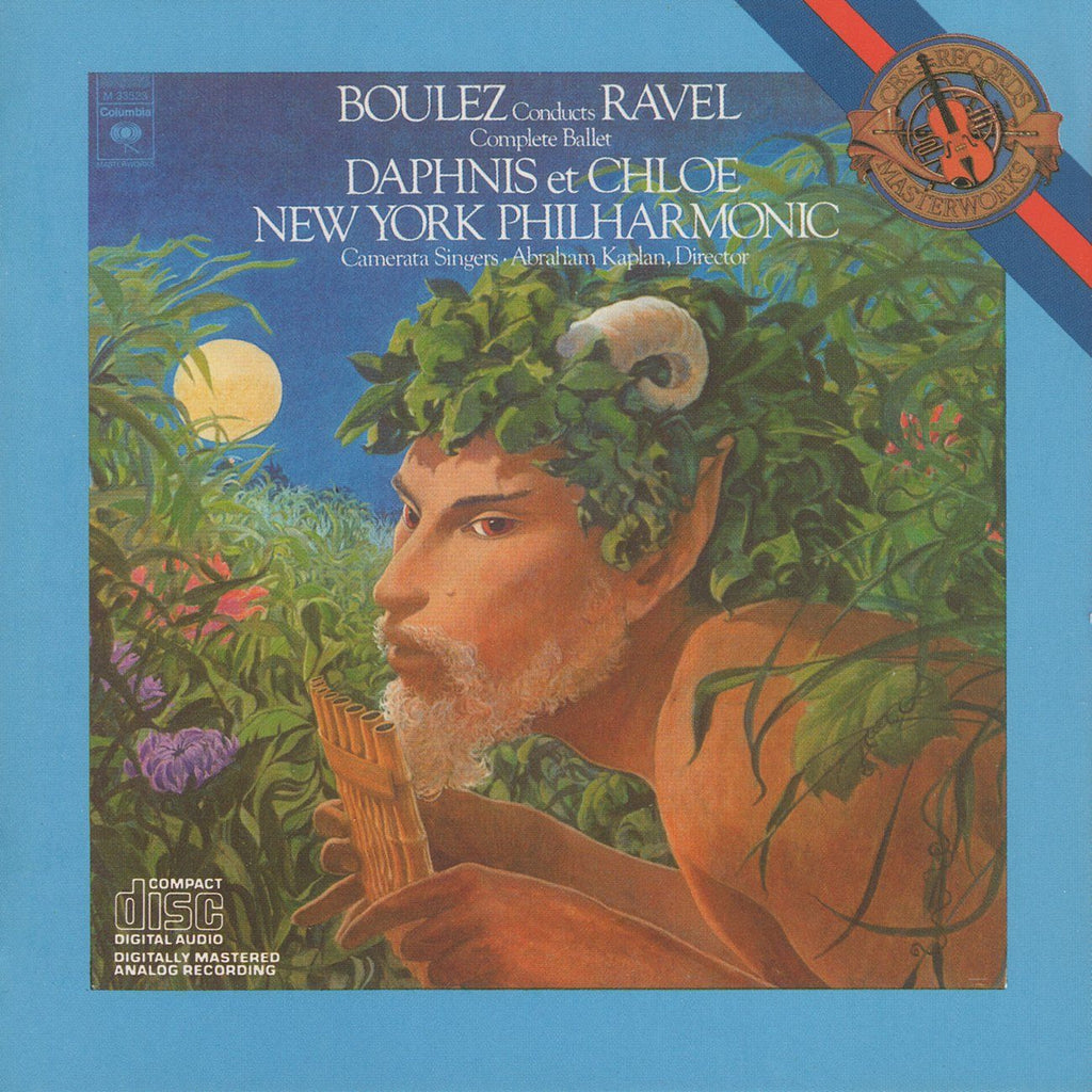Boulez/NYPO: Ravel Daphnis et Chloe - CBS Masterworks MK 33523