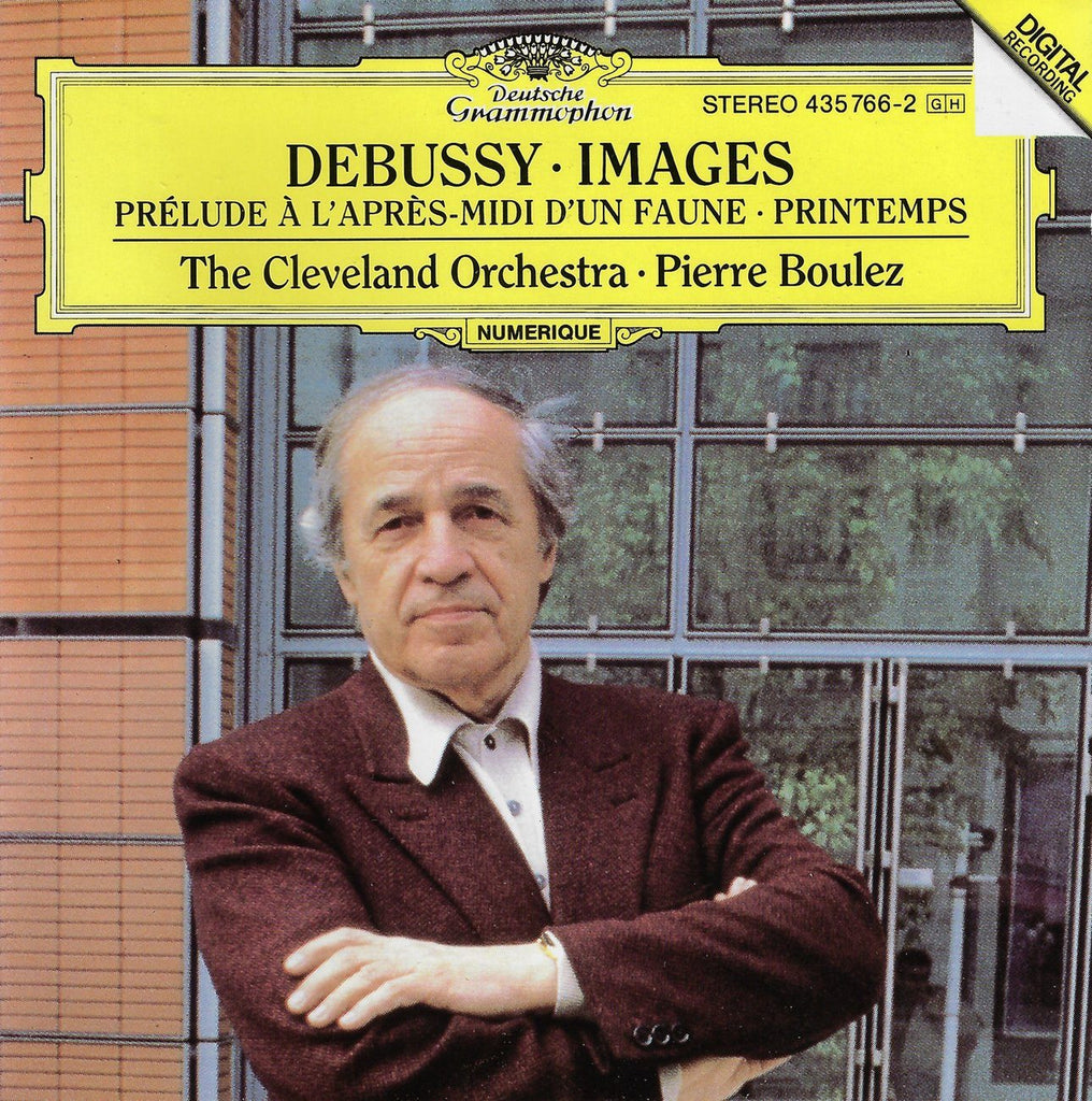 Boulez/Cleveland O: Debussy Images, Printemps, etc. - DG 435 766-2