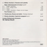 Boult: The Armchair Concerts 7 (Elgar with Tortelier, et al.) - EMI CDM 7 64445 2
