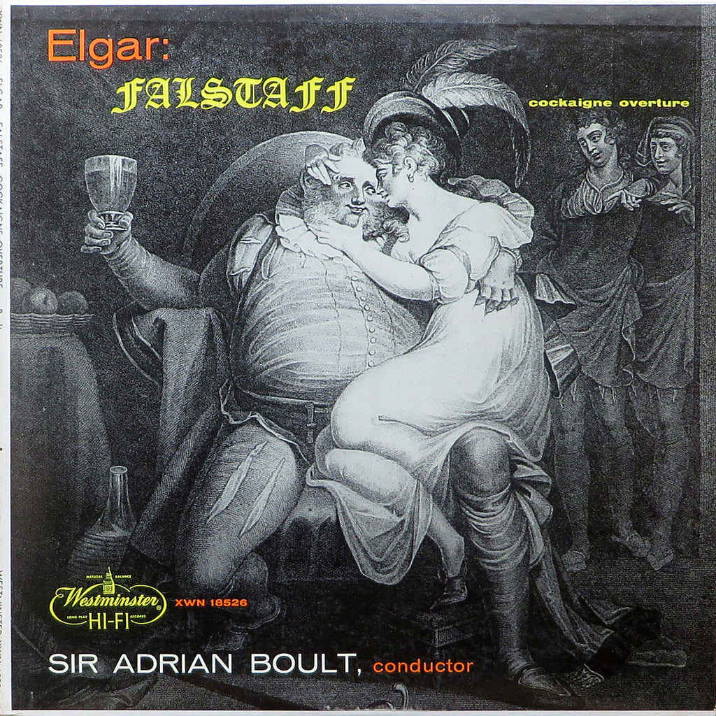 Boult: Elgar Falstaff + Cockaigne Overture - Westminster XWN 18526