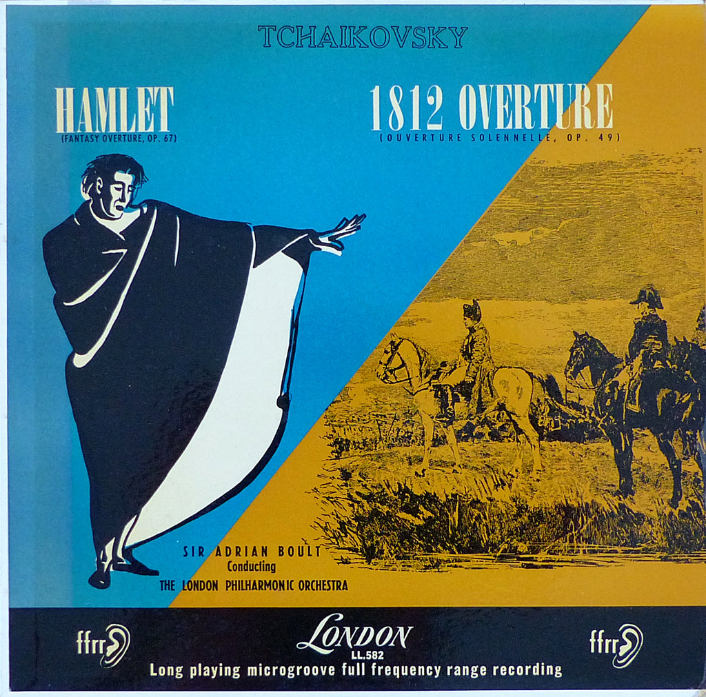 Boult/LPO: Tchaikovsky Hamlet + 1812 Overture - London LL 582