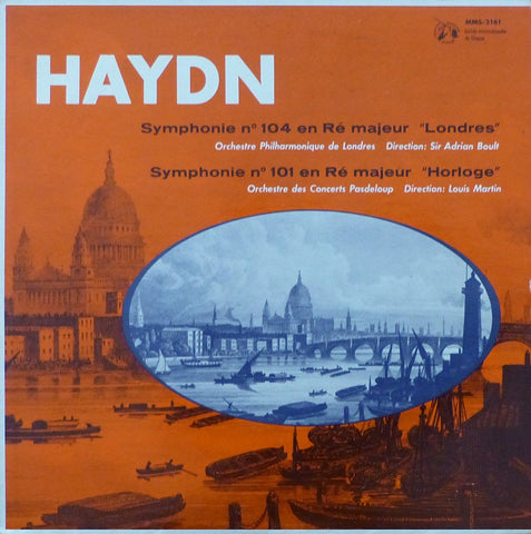 Boult: Haydn Symphony No. 104 + Martin: Haydn No. 101 - Guilde MMS-2161