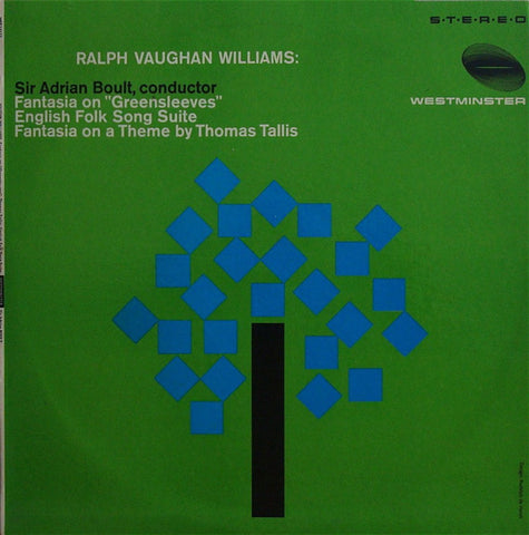 LP - Boult: Vaughan Williams English Folk Song Suite, Etc - Westminster WST 14111, NM