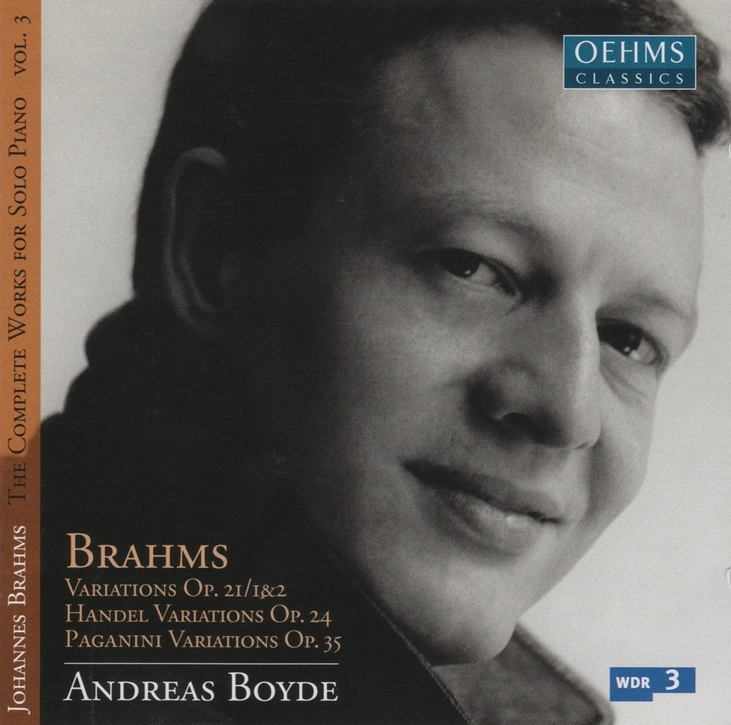 CD - Boyde: Brahms Variations (Paganini, Handel, Etc.) - Oehms OC 586 (DDD)