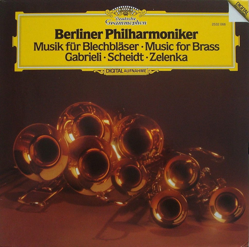 LP - BPO Brass: Gabrieli, Zelenka, Pezel, Grillo, Berger, Et Al. - DG 2532 066 (DDD)
