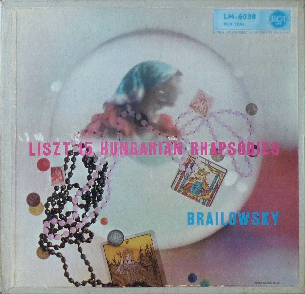 Brailowsky: Liszt 15 Hungarian Rhapsodies - RCA LM-6038 (2LP box set)