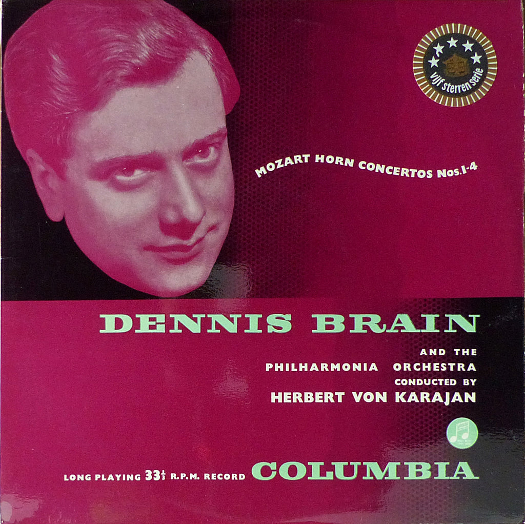Brain/Karajan: Mozart 4 Horn Concerti - Columbia 33CX 1140