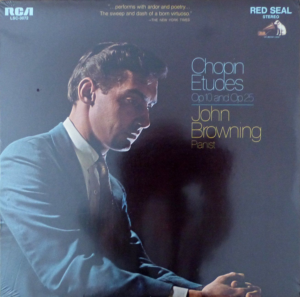 Browning: Chopin Etudes Opp. 10 & 25 - RCA LSC-3072 (sealed)