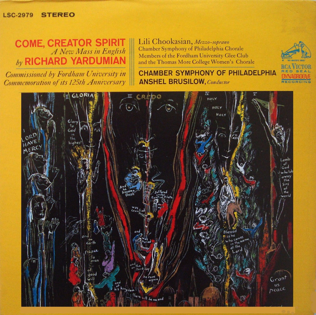 LP - Brusilow: Yardumian "Come, Creator Spirit" - RCA Victor LSC-2979 (1S/1S)
