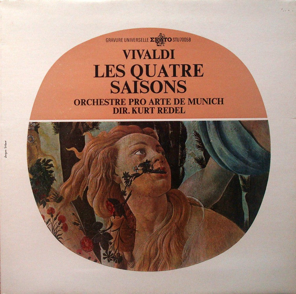 LP - Büchner/Redel: Vivaldi The Four Seasons - Erato STU 70058
