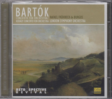 CD - Fruhbeck De Burgos: Bartok & Kodaly Ctos For Orch - Collins Classics RETR0002 (DDD) (sealed)