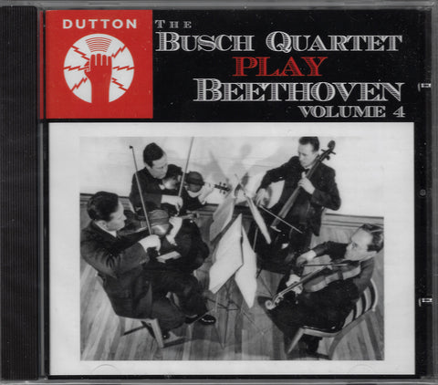Busch Qt: Beethoven Vol. 4 (Opp. 130 & 132) - Dutton CDBP 9794 (sealed)
