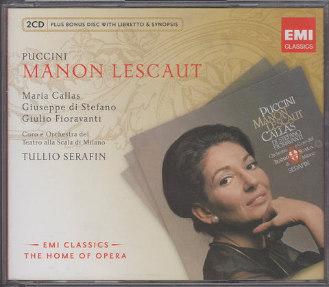 Serafin: Puccini Manon Lescaut (Callas) - EMI 6 40754 2 (2CD set)