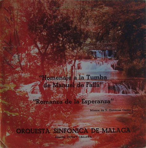 LP - Calleya/Malaga SO: Gutiérrez Castro Orchestral Works - Fonodis DIS-46/074