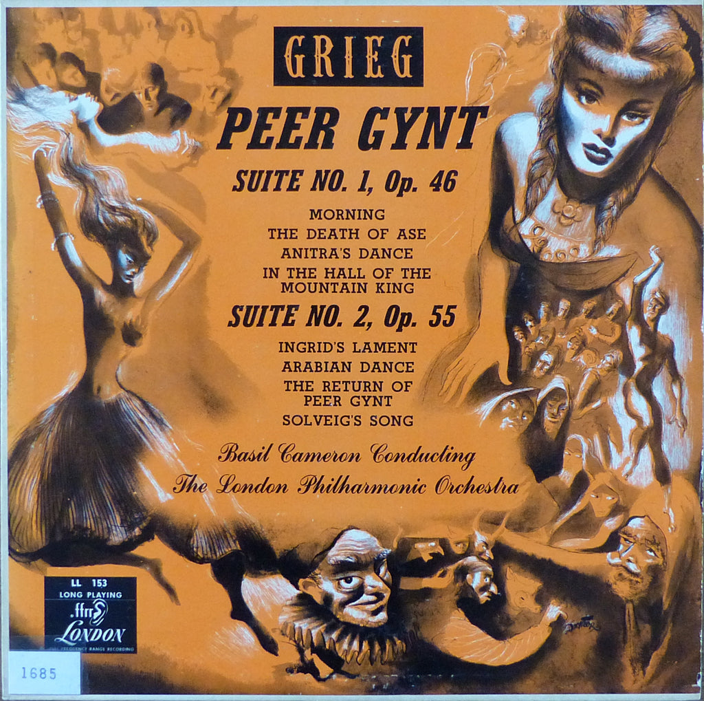 Cameron: Grieg Peer Gynt Suites Nos. 1 & 2 - London LL 153