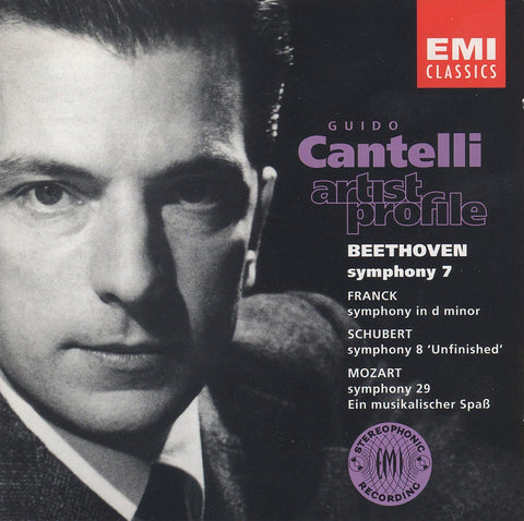 Cantelli: Artist Profile (Franck, Beethoven, etc.) - EMI CZS 5 68217 2 (2CD set)