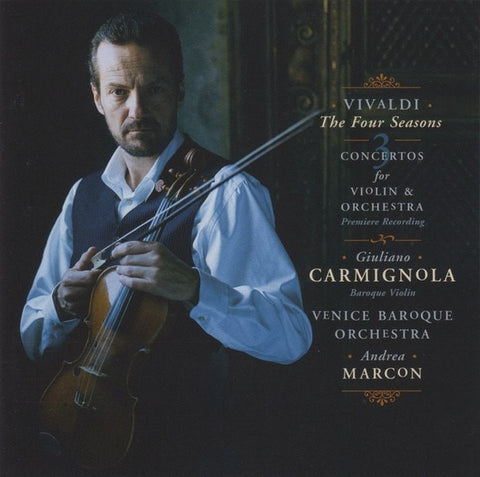 CD - Carmignola: Vivaldi 4 Seasons, Etc. - Sony Classical SK 51352 (DDD) - Brilliant!