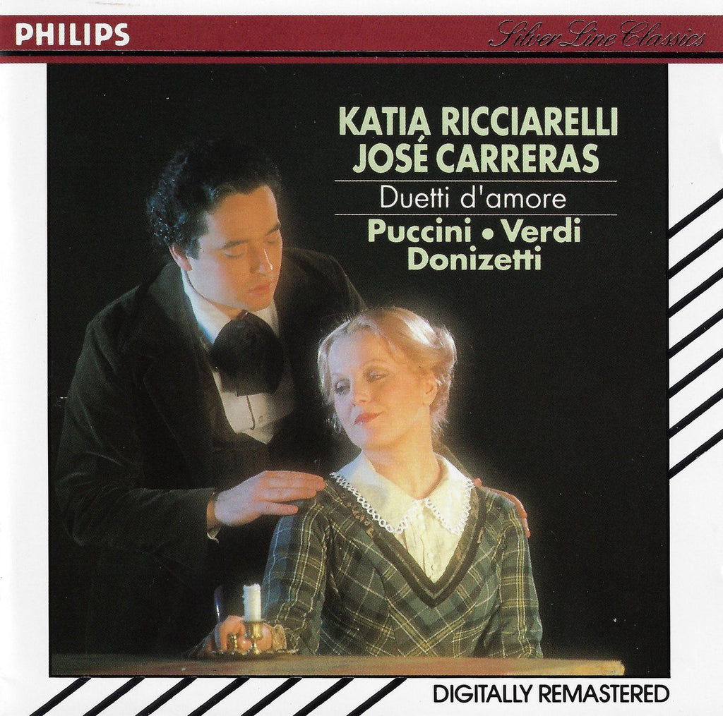 Ricciarelli & Carreras: Love Duets by Puccini, Verdi & Donizetti - Philips 426 644-2