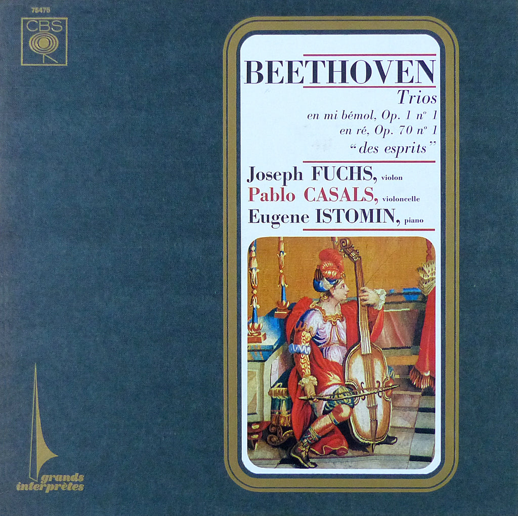 Fuchs/Casals/Istomin: Beethoven "Ghost" Trio - French CBS 75475