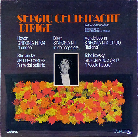 Celibidache: Berlin Philharmonic 1950s Recs. - Cetra LO 533 (3LP box set)