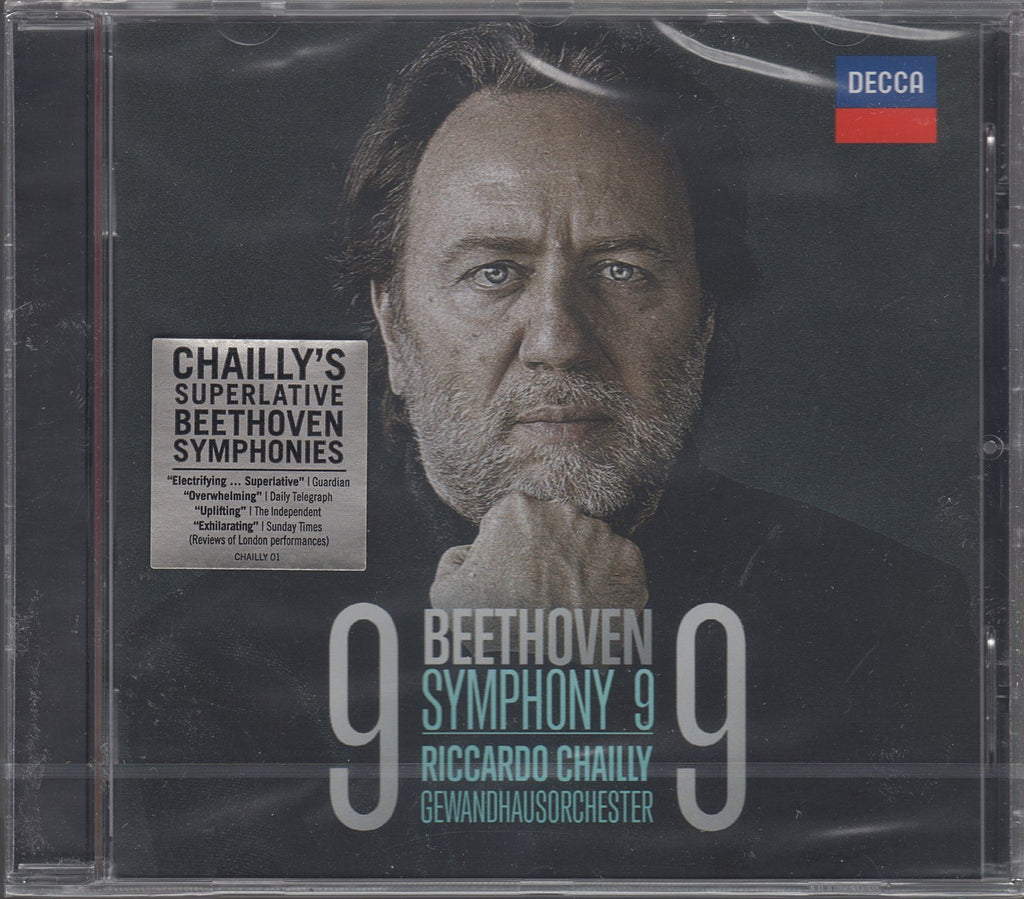 Chailly: Beethoven Symphony No. 9, etc. - Decca 478 3497 (sealed)