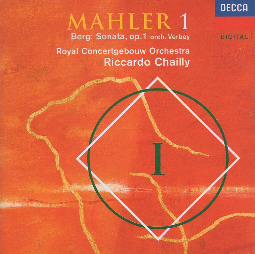 Chailly: Mahler Symphony No. 1 + Berg Sonata (orch) - Decca 448 813-2