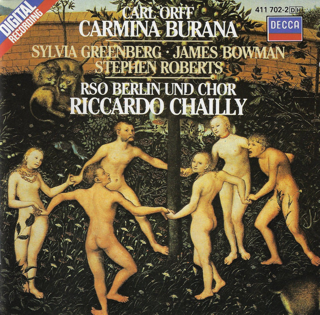 Chailly/RSO Berlin: Orff Carmina Burana - Decca 411 702-2 (DDD)