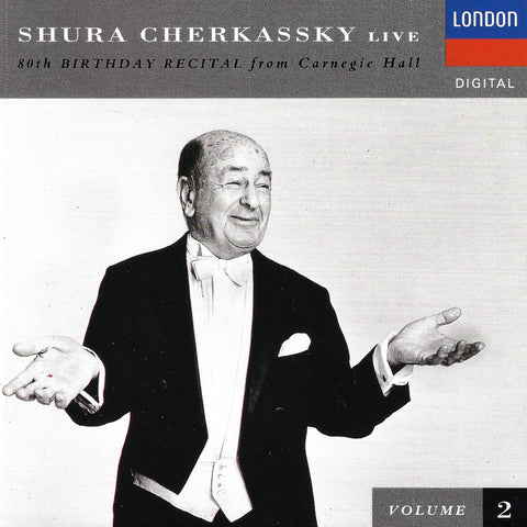 Cherkassky: 80th Birthday Recital (Carnegie Hall) - London 433 654-2