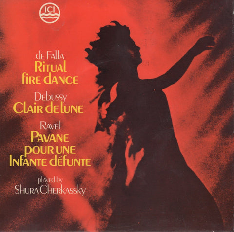 Cherkassky: Clair de lune, Pavane & Ritual Fire Dance - ICI 4 (7 inch 45 rpm EP)