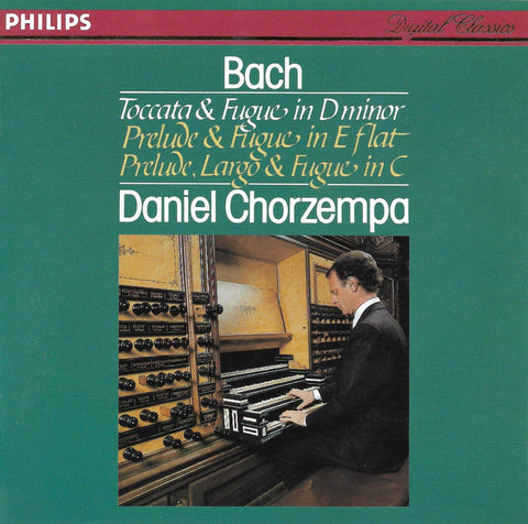 Chorzempa: Bach Toccata & Fugue in D minor, etc. - Philips 410 038-2
