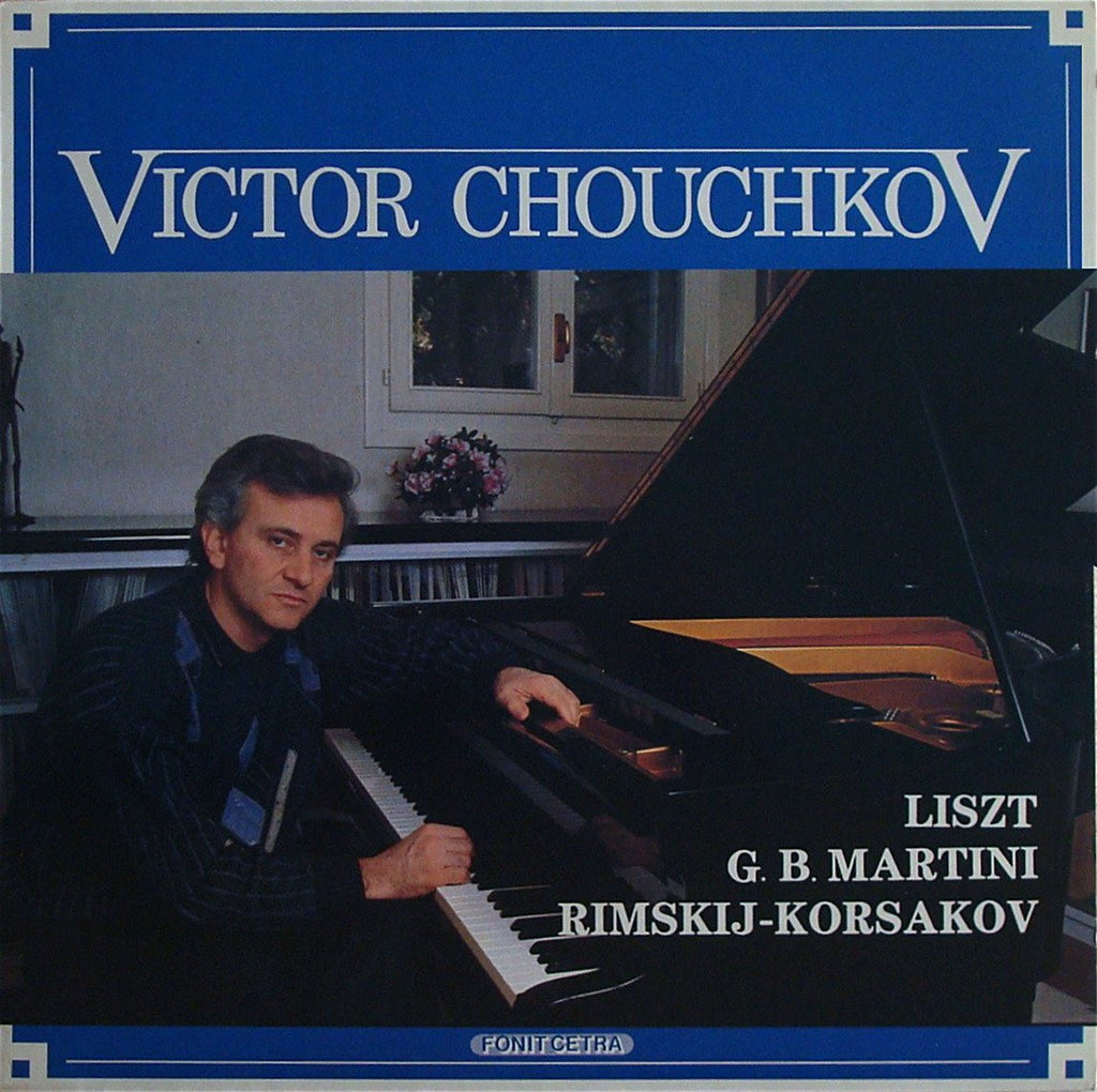 LP - Chouchkov: Piano Concerti By Rimsky-Korsakov, Liszt & Martini - Fonit Cetra PLC 1002